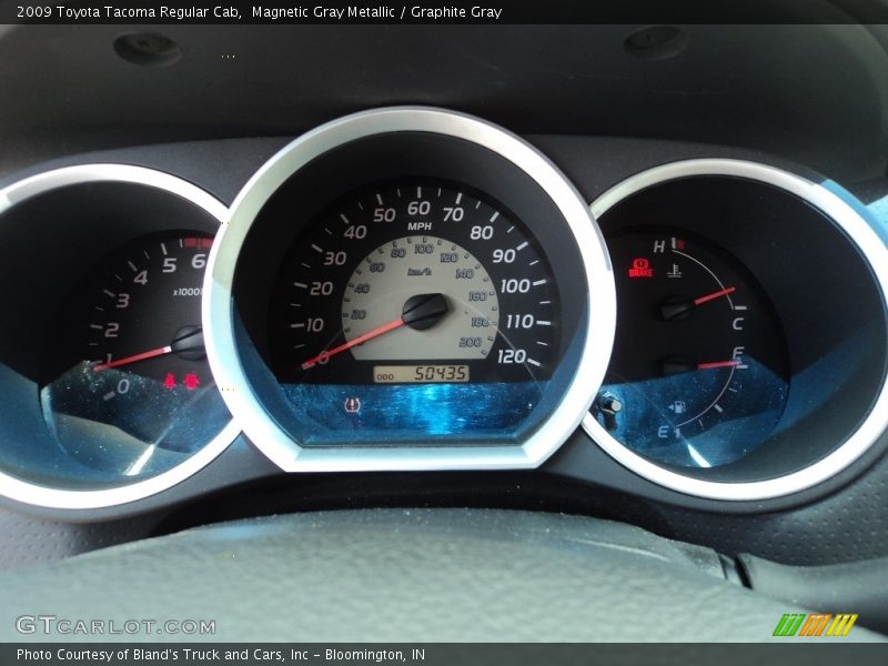 Magnetic Gray Metallic / Graphite Gray 2009 Toyota Tacoma Regular Cab