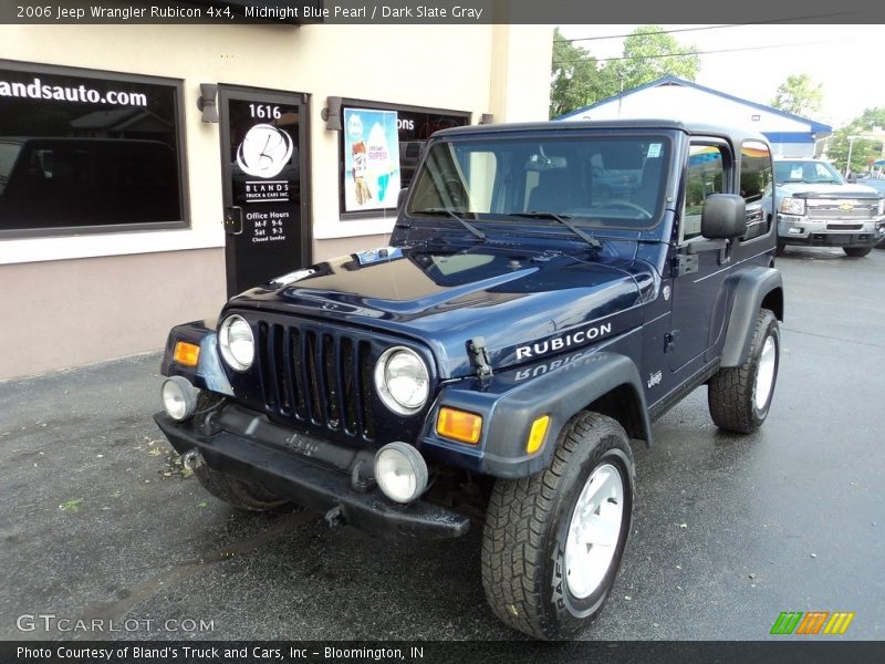 Midnight Blue Pearl / Dark Slate Gray 2006 Jeep Wrangler Rubicon 4x4