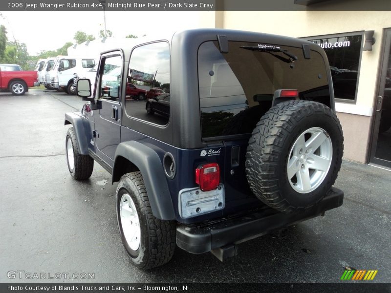 Midnight Blue Pearl / Dark Slate Gray 2006 Jeep Wrangler Rubicon 4x4