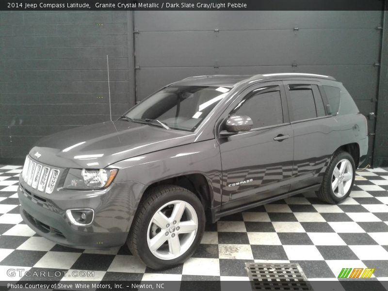 Granite Crystal Metallic / Dark Slate Gray/Light Pebble 2014 Jeep Compass Latitude
