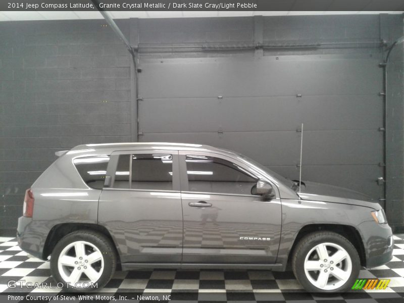 Granite Crystal Metallic / Dark Slate Gray/Light Pebble 2014 Jeep Compass Latitude