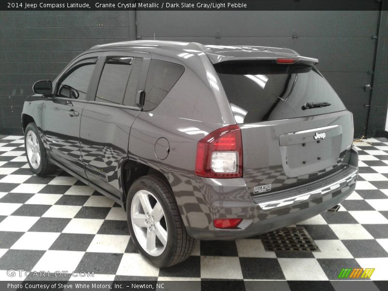 Granite Crystal Metallic / Dark Slate Gray/Light Pebble 2014 Jeep Compass Latitude