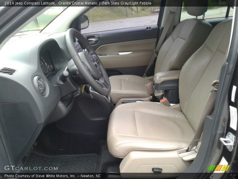 Granite Crystal Metallic / Dark Slate Gray/Light Pebble 2014 Jeep Compass Latitude