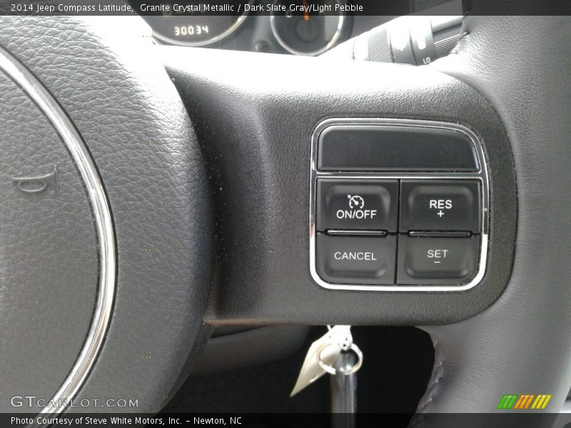 Granite Crystal Metallic / Dark Slate Gray/Light Pebble 2014 Jeep Compass Latitude
