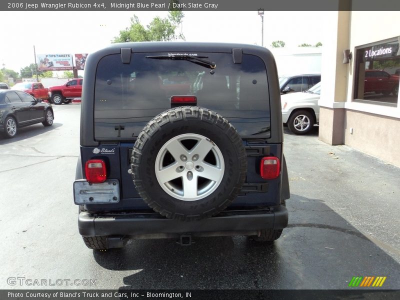 Midnight Blue Pearl / Dark Slate Gray 2006 Jeep Wrangler Rubicon 4x4