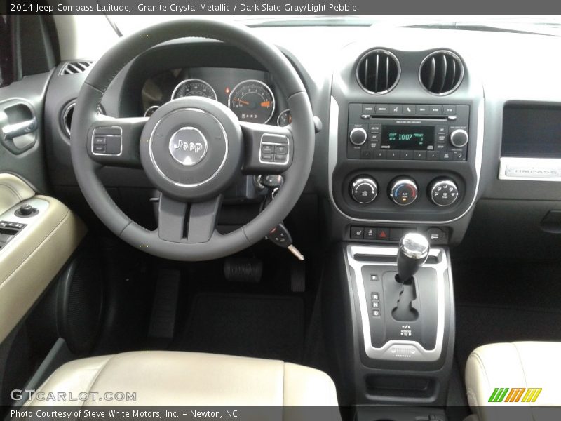 Granite Crystal Metallic / Dark Slate Gray/Light Pebble 2014 Jeep Compass Latitude