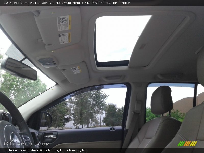 Granite Crystal Metallic / Dark Slate Gray/Light Pebble 2014 Jeep Compass Latitude