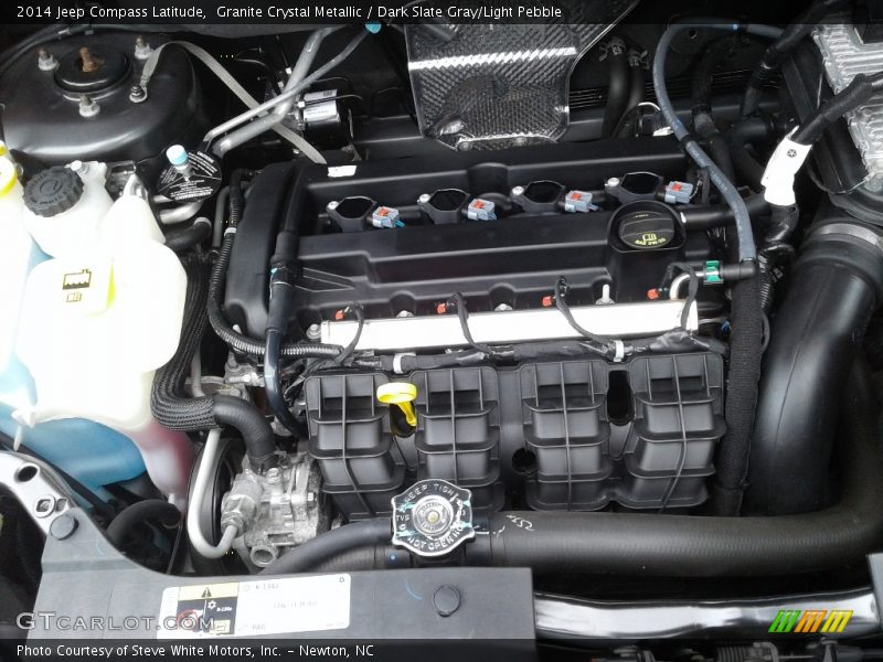 Granite Crystal Metallic / Dark Slate Gray/Light Pebble 2014 Jeep Compass Latitude