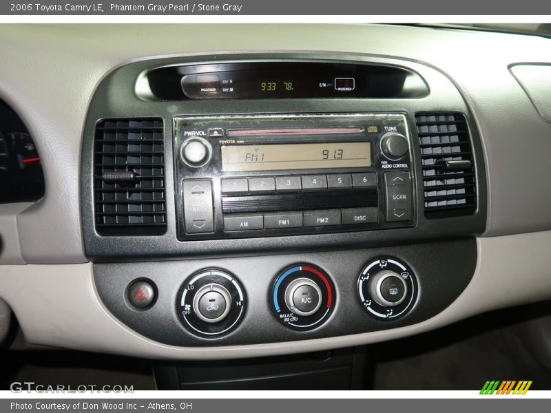 Phantom Gray Pearl / Stone Gray 2006 Toyota Camry LE