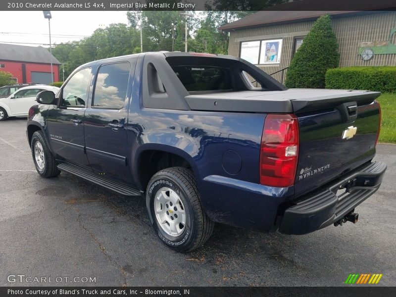 Imperial Blue Metallic / Ebony 2010 Chevrolet Avalanche LS 4x4