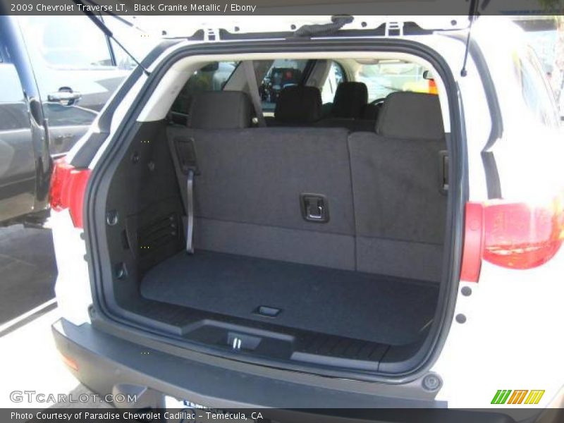 Black Granite Metallic / Ebony 2009 Chevrolet Traverse LT
