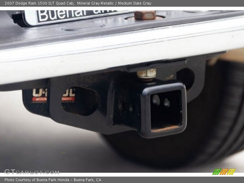 Mineral Gray Metallic / Medium Slate Gray 2007 Dodge Ram 1500 SLT Quad Cab