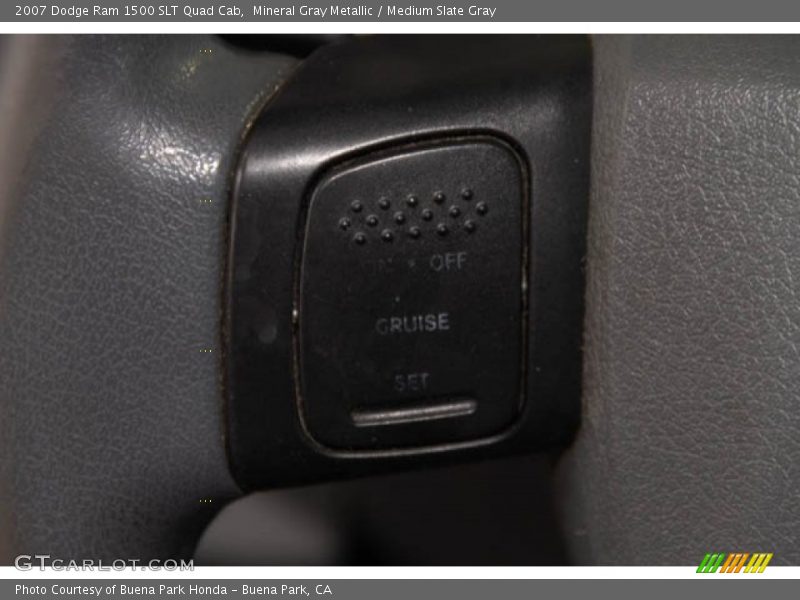 Mineral Gray Metallic / Medium Slate Gray 2007 Dodge Ram 1500 SLT Quad Cab