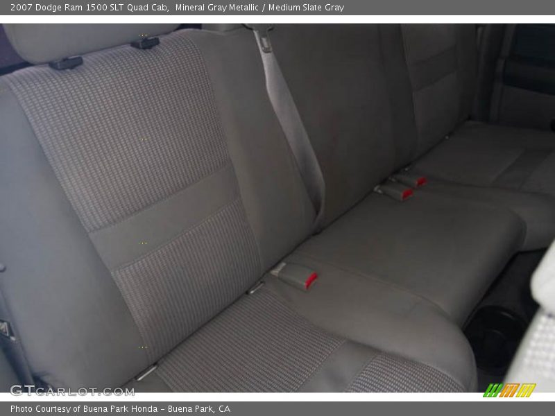 Mineral Gray Metallic / Medium Slate Gray 2007 Dodge Ram 1500 SLT Quad Cab