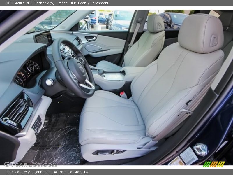 Front Seat of 2019 RDX Technology