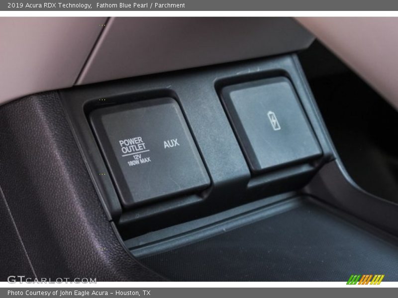Fathom Blue Pearl / Parchment 2019 Acura RDX Technology