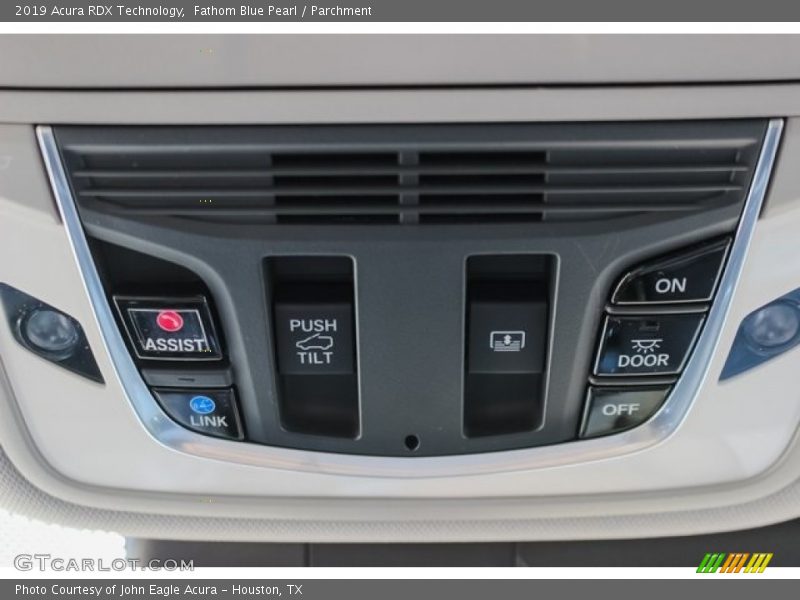 Fathom Blue Pearl / Parchment 2019 Acura RDX Technology
