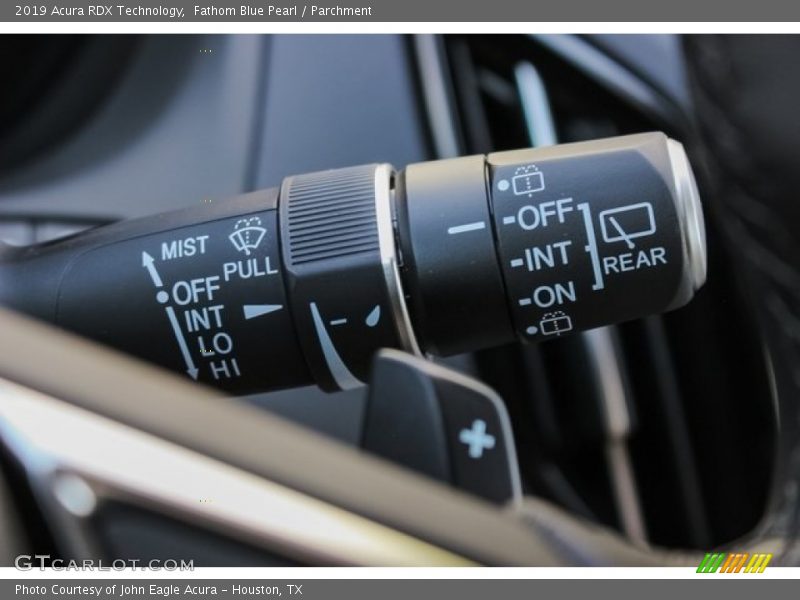Controls of 2019 RDX Technology