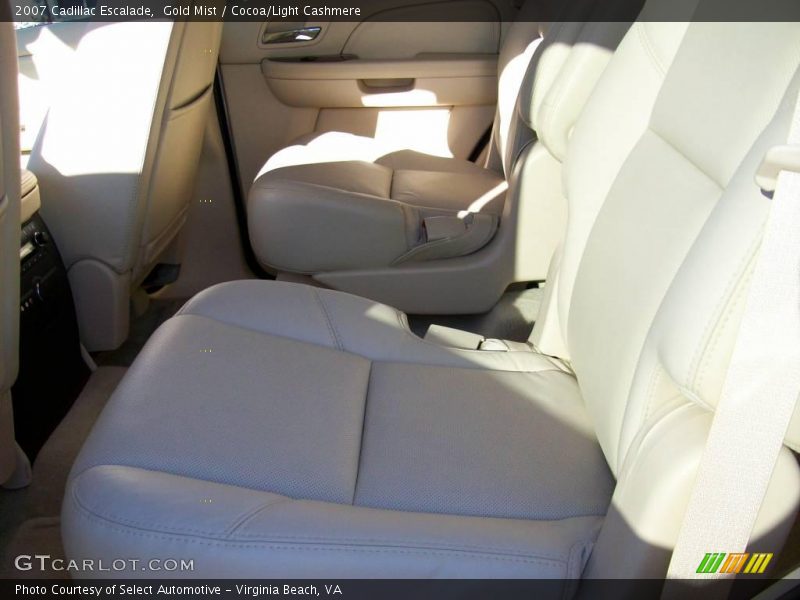 Gold Mist / Cocoa/Light Cashmere 2007 Cadillac Escalade