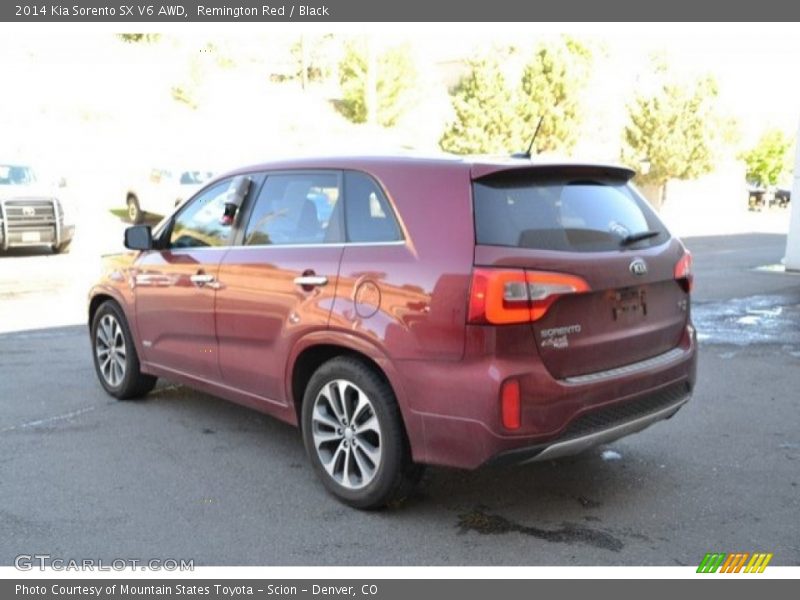 Remington Red / Black 2014 Kia Sorento SX V6 AWD