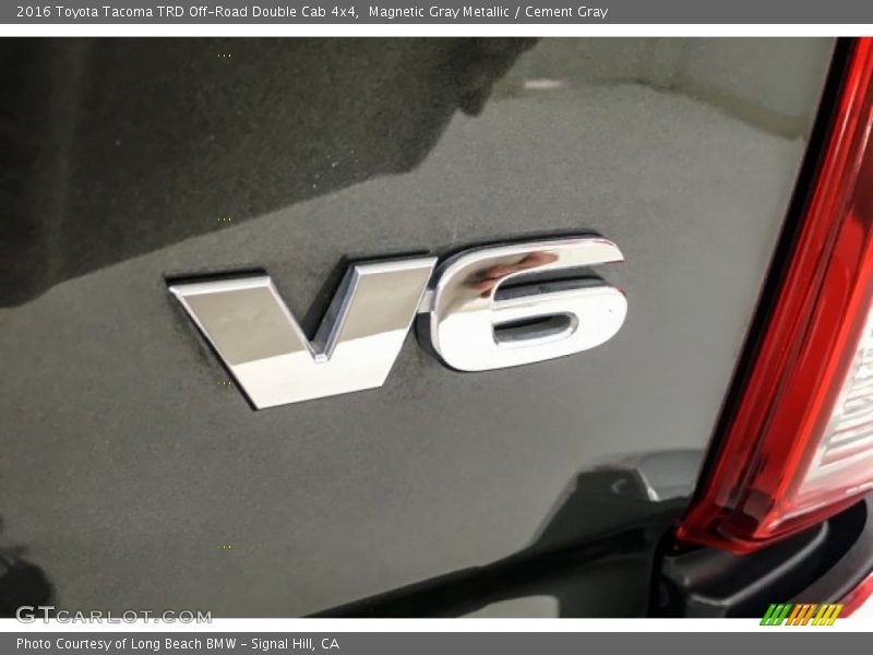 Magnetic Gray Metallic / Cement Gray 2016 Toyota Tacoma TRD Off-Road Double Cab 4x4