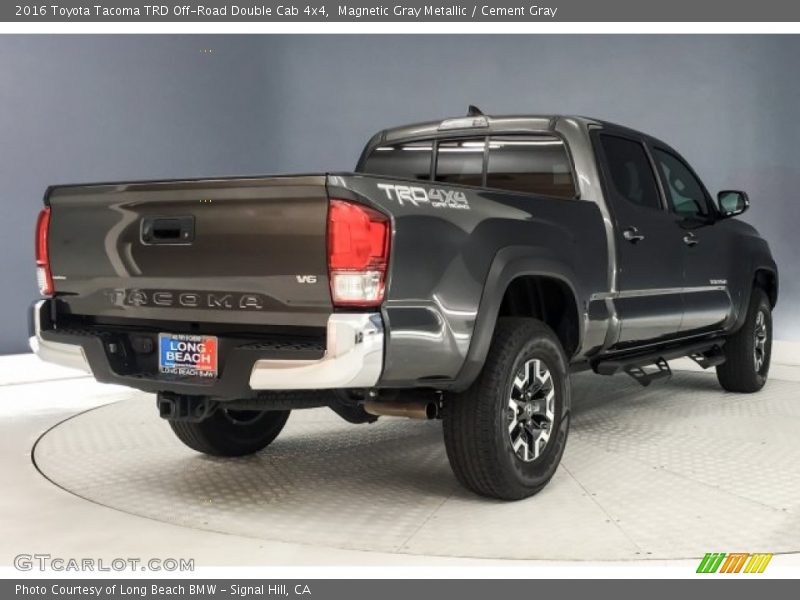 Magnetic Gray Metallic / Cement Gray 2016 Toyota Tacoma TRD Off-Road Double Cab 4x4