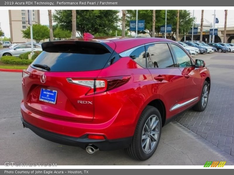 Performance Red Pearl / Parchment 2019 Acura RDX Technology