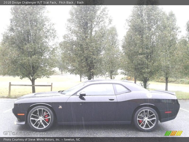 Pitch Black / Black 2018 Dodge Challenger R/T Scat Pack