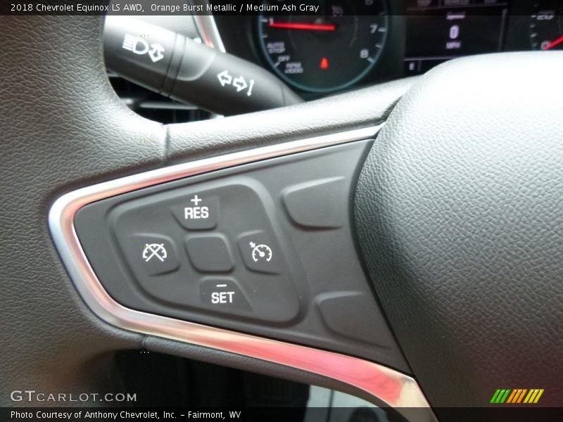 Orange Burst Metallic / Medium Ash Gray 2018 Chevrolet Equinox LS AWD