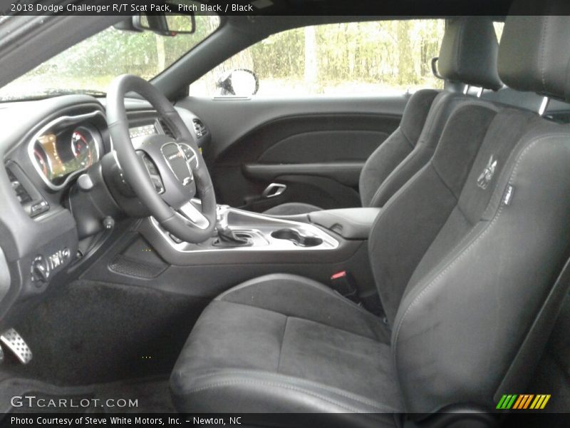 Pitch Black / Black 2018 Dodge Challenger R/T Scat Pack