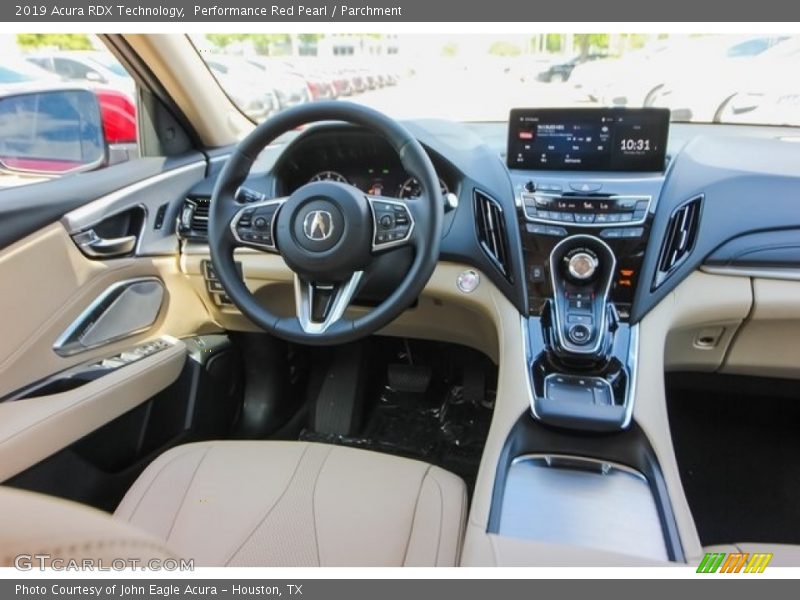 Performance Red Pearl / Parchment 2019 Acura RDX Technology