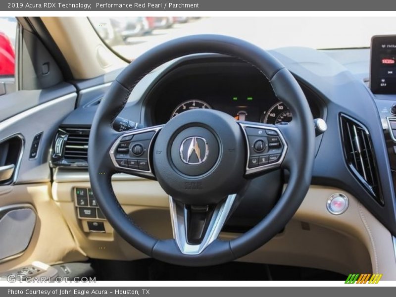Performance Red Pearl / Parchment 2019 Acura RDX Technology