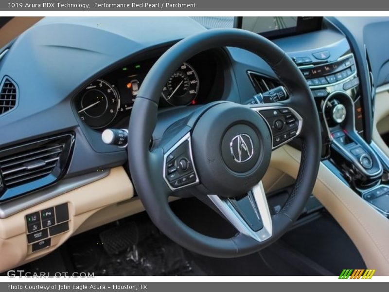 Performance Red Pearl / Parchment 2019 Acura RDX Technology