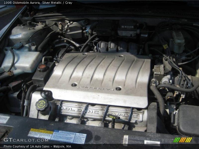 Silver Metallic / Gray 1998 Oldsmobile Aurora
