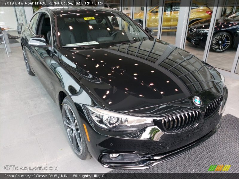 Jet Black / Black 2019 BMW 4 Series 430i xDrive Coupe