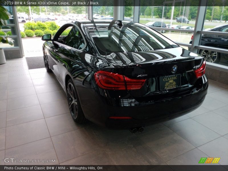 Jet Black / Black 2019 BMW 4 Series 430i xDrive Coupe