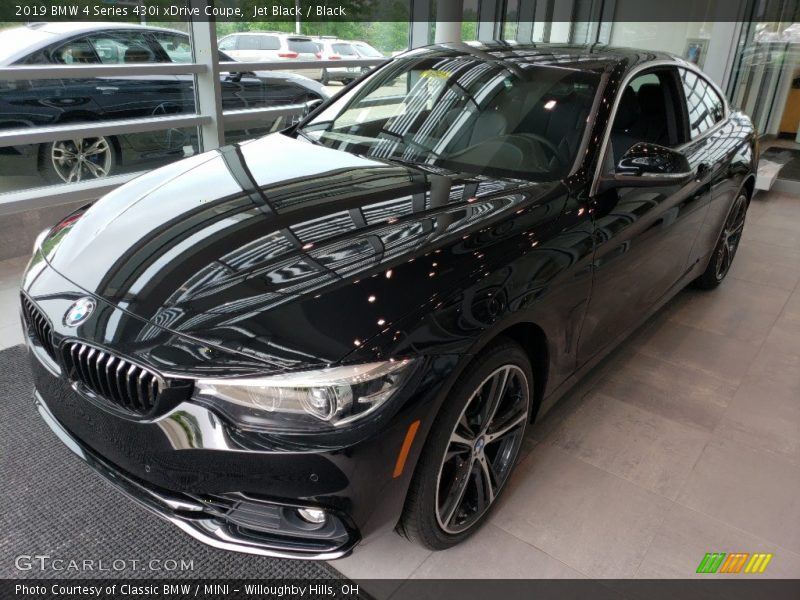 Jet Black / Black 2019 BMW 4 Series 430i xDrive Coupe