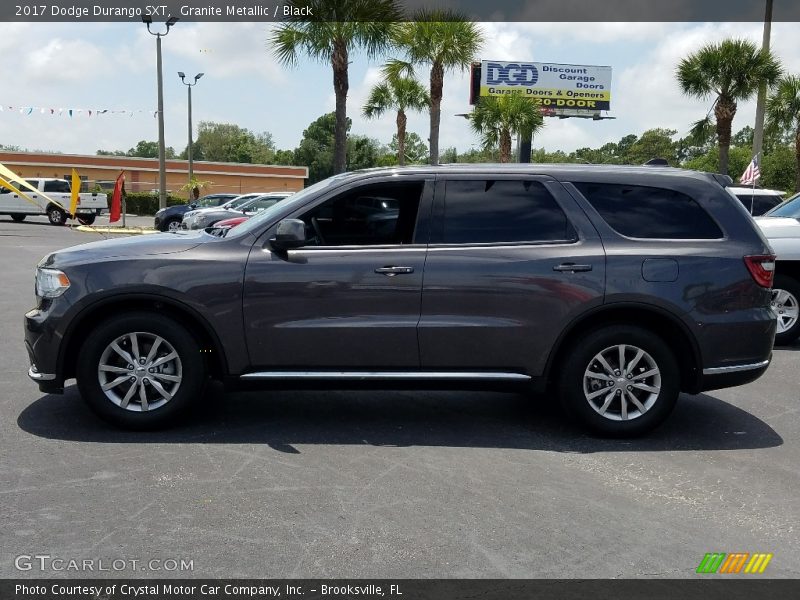 Granite Metallic / Black 2017 Dodge Durango SXT