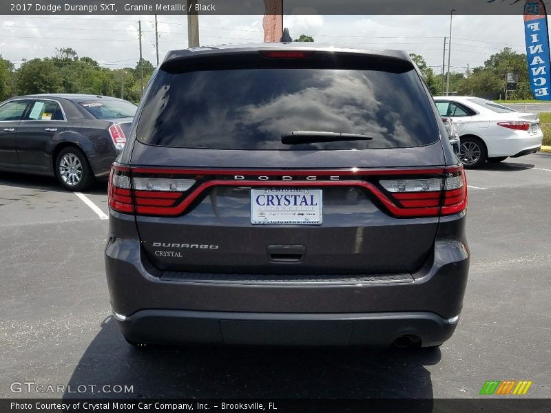 Granite Metallic / Black 2017 Dodge Durango SXT