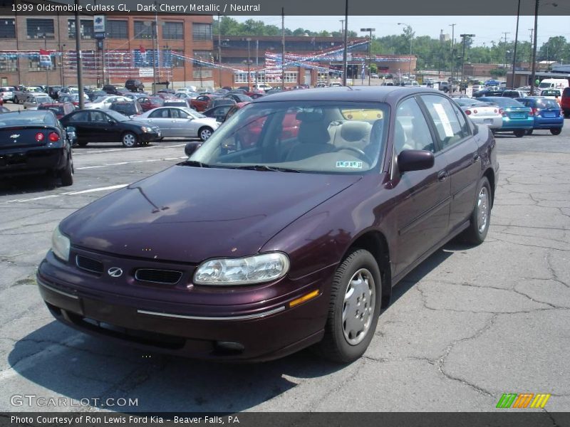 Dark Cherry Metallic / Neutral 1999 Oldsmobile Cutlass GL