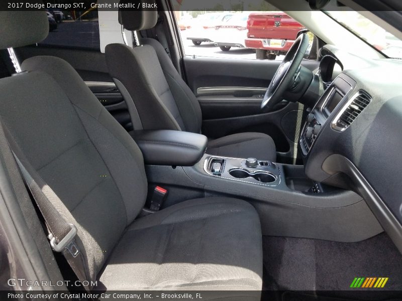 Granite Metallic / Black 2017 Dodge Durango SXT