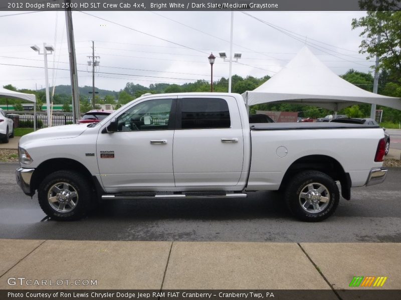 Bright White / Dark Slate/Medium Graystone 2012 Dodge Ram 2500 HD SLT Crew Cab 4x4