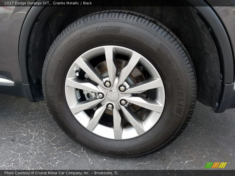 Granite Metallic / Black 2017 Dodge Durango SXT