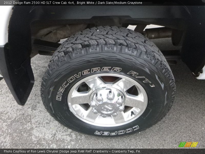 Bright White / Dark Slate/Medium Graystone 2012 Dodge Ram 2500 HD SLT Crew Cab 4x4