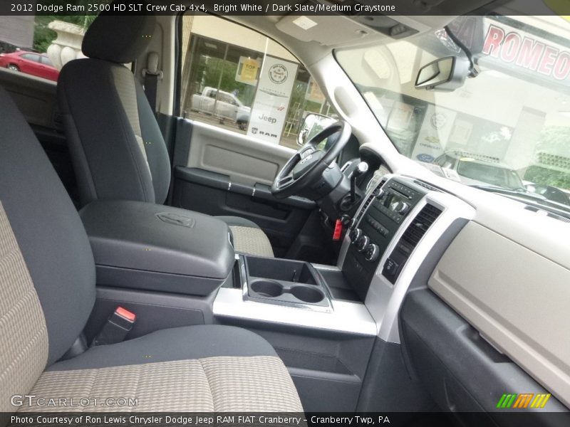 Bright White / Dark Slate/Medium Graystone 2012 Dodge Ram 2500 HD SLT Crew Cab 4x4
