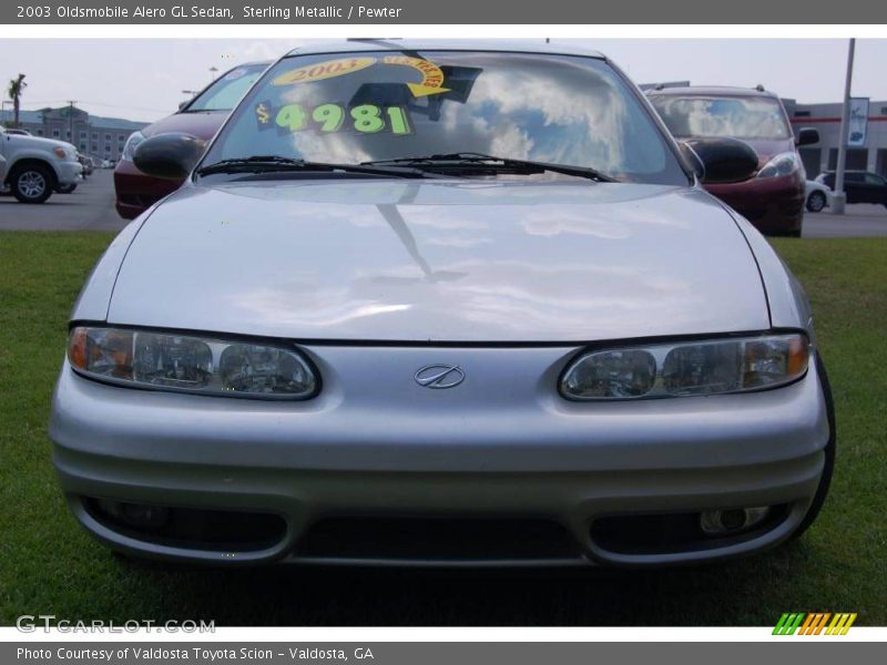 Sterling Metallic / Pewter 2003 Oldsmobile Alero GL Sedan