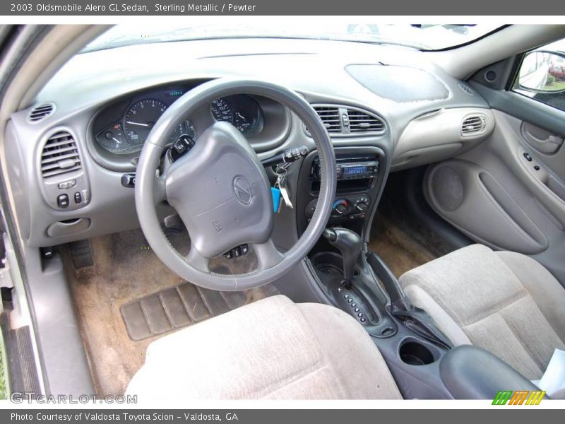 Sterling Metallic / Pewter 2003 Oldsmobile Alero GL Sedan