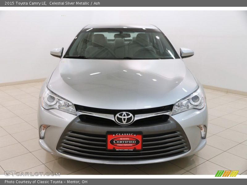 Celestial Silver Metallic / Ash 2015 Toyota Camry LE