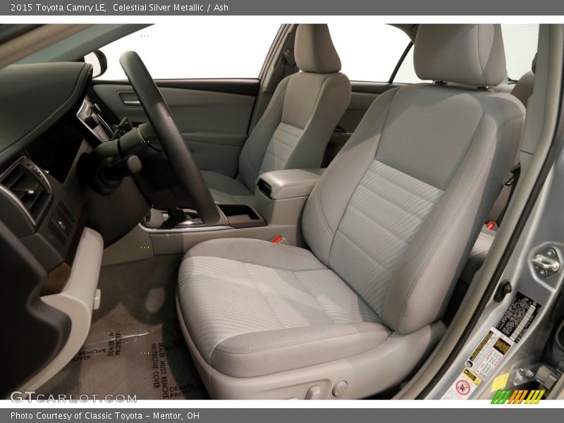 Celestial Silver Metallic / Ash 2015 Toyota Camry LE