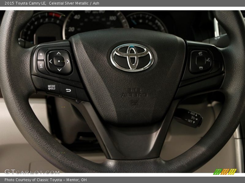 Celestial Silver Metallic / Ash 2015 Toyota Camry LE